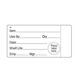Prepared Label Prepared Product Labels 51x102mm | 500 per Roll | WestCountry Foodservice
